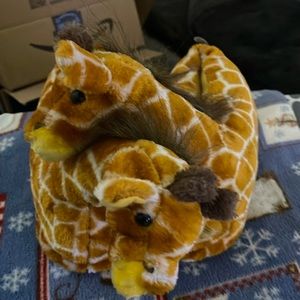 Giraffe slippers
